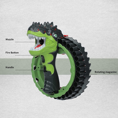 DinoNerf™ - Rechargeable Dinosaur Wheel Nerf Gun