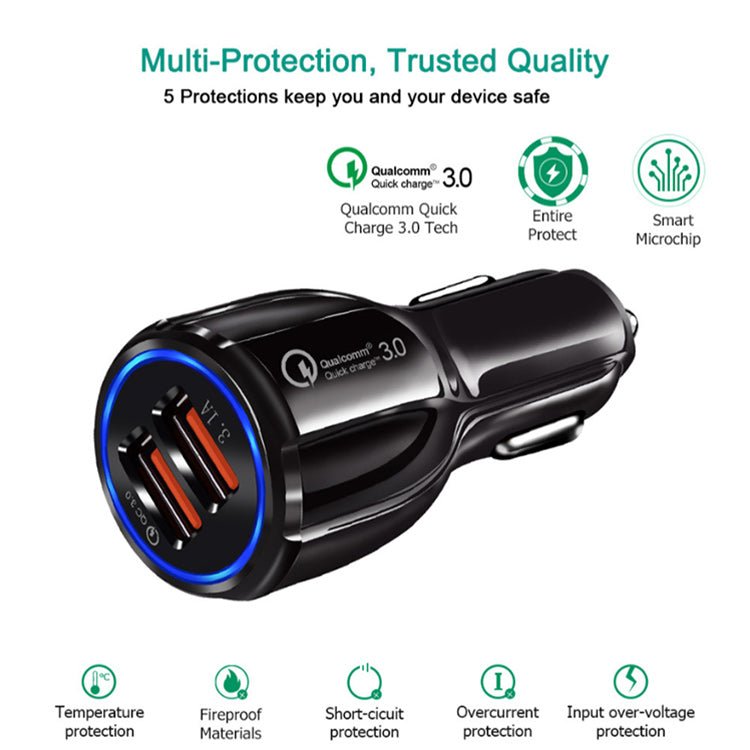 Dual USB 30W Car Charger