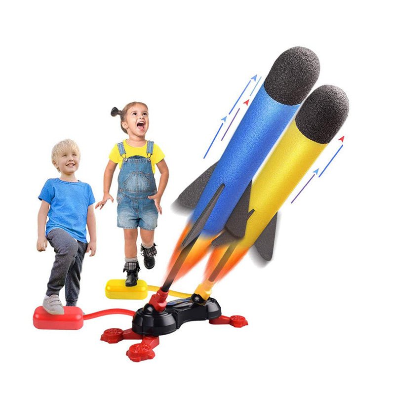 Outdoor Pedal Rocket Launcher For Kids