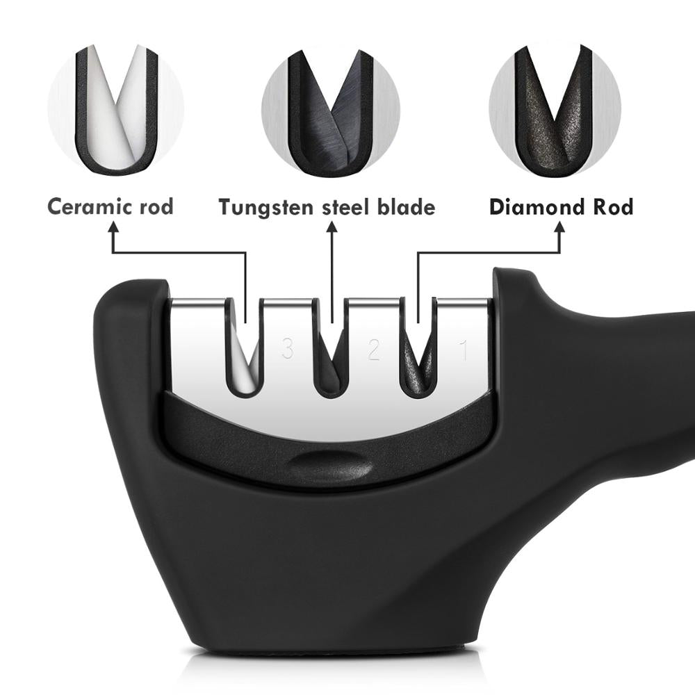 Tungsten-Steel Knife Sharpener